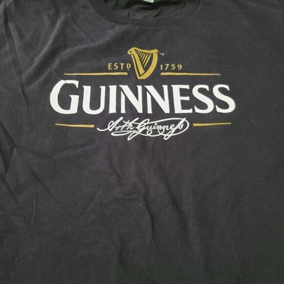 Delta Pro Weight Mens T-Shirt Black Size Medium Cotton Pullover Short Sleeve - Picture 7 of 12